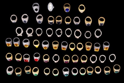 Fashion / Costume and Rhinestone Ring Collection