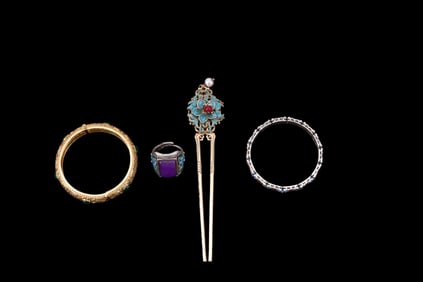Chinese Enamel Jewelry