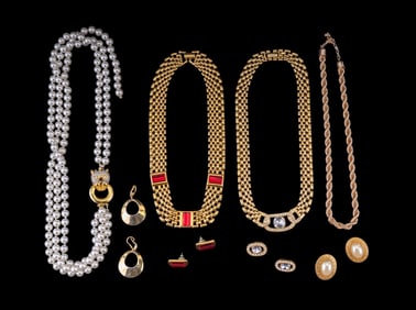 Trifari and Napier Jewelry, Sterling, More