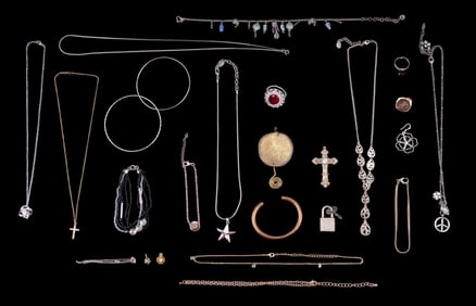Sterling, Gold, Gold-Fill, + More Jewelry