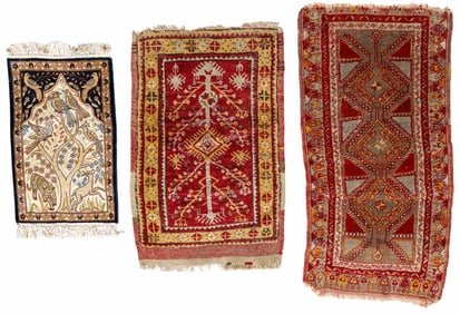 Three Small Persian Carpets (3 Pc.)