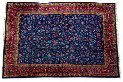 Antique Persian Sarouk Carpet, Almost 12'L