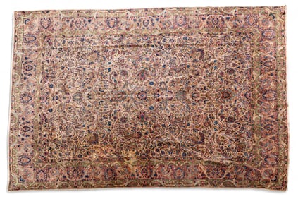 Antique Kerman Carpet ~11'8" L
