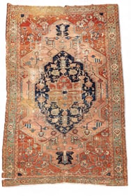 Antique Serapi Carpet ~8.25'x13.5'