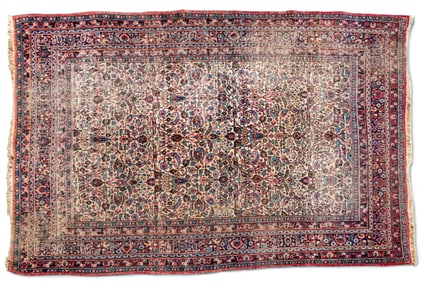 Antique Persian Carpet ~10'L