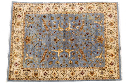 Hand Knotted Carpet ~10'L