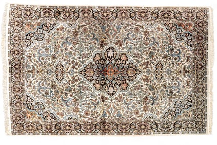 Hand Knotted Oriental Carpet ~9'L
