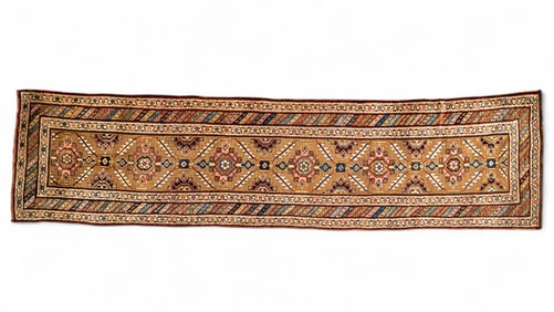 Antique Persian Runner ~12.75'L