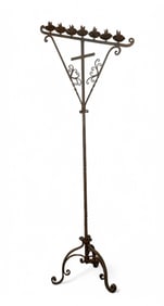 Large 7 Port Church Candelabra > 6.5' H