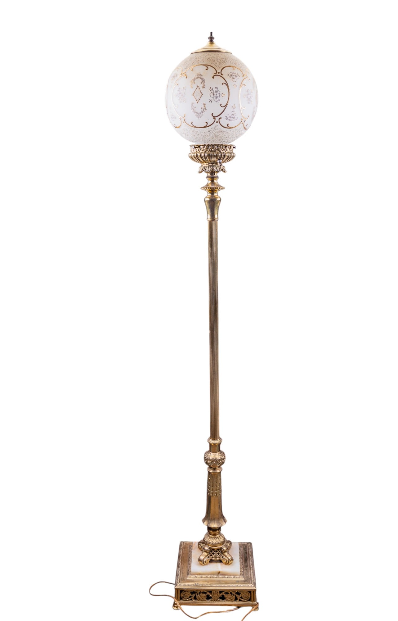 Vintage Neo Classical Bronze Floor Lamp (1 of 15)