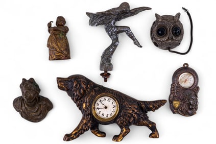 Bronze and Iron Antique Figurines & Ornaments