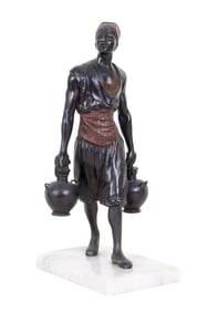 Bronze Statuette After Debut (Fr. 1824-1893)