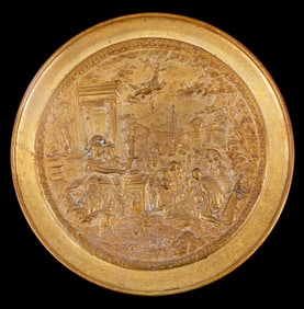 Bronze Neoclassical Large Charger