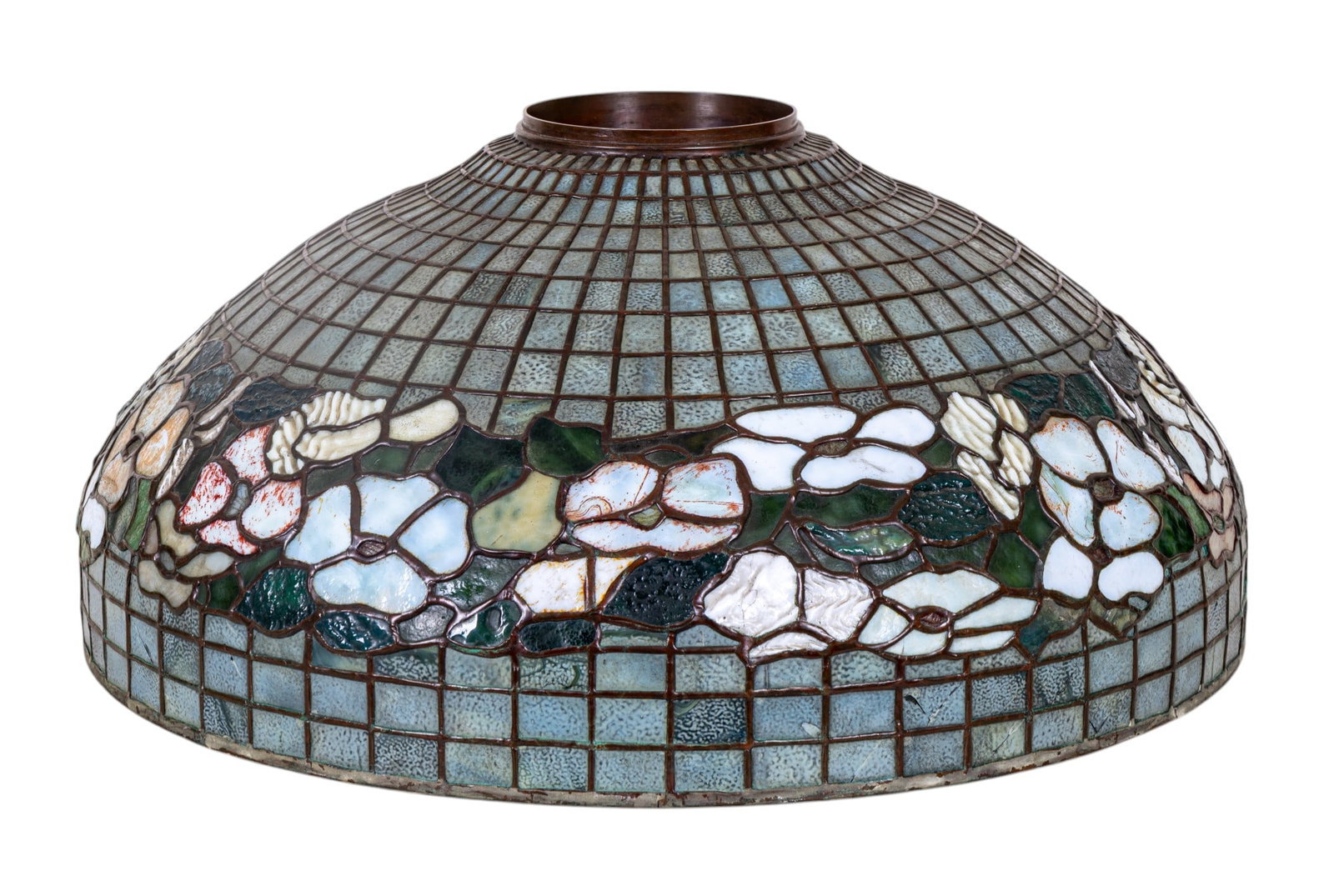 Vintage Slag Glass Dome Shaped Shade (1 of 16)