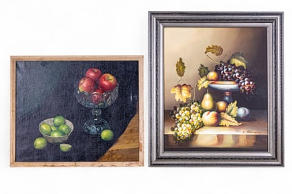 C. Freeman, Nernoff Oil Still Life Paintings (2)