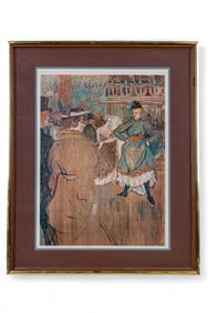 Lithograph after Henri de Toulouse-Lautrec Paris