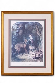 The Pets Sir Edwin Landseer Engraving Alfred Lucas