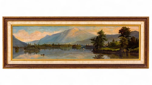 Hudson River Valley Oil on Board