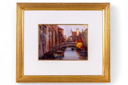Kathleen Billis "Poor Man's Venice" Oil on Canvas