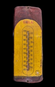 Vintage Nehi Cola Tin Advertising Thermometer