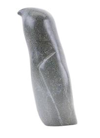 Early Inuit Stone Bird Carving
