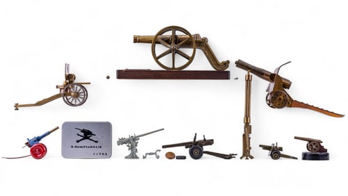 Die Cast & Metal Model Cannons, Field Guns, Flak