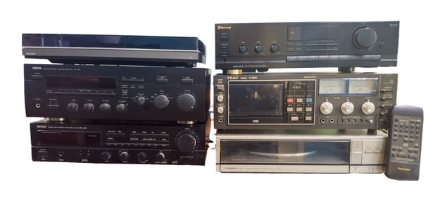 Yamaha, Pioneer, Teac, B&O Stereo Equipment