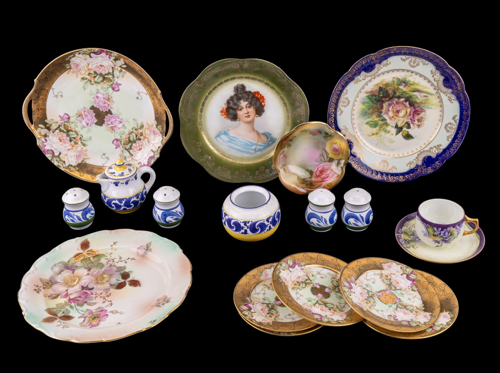 Bavarian China and Herend Pottery (1 of 15)