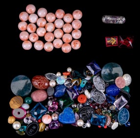Loose Semi Precious Stone Collection, Multi-Color
