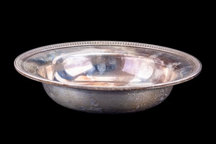 Watson Sterling Silver Bowl Pierced Edge