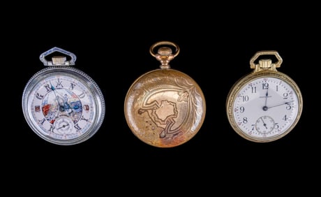 Vintage Pocket Watches (3)