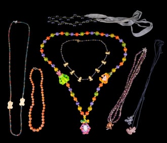 Frog Themed Costume Jewelry Necklaces