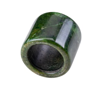 Green Jade Archer's Ring