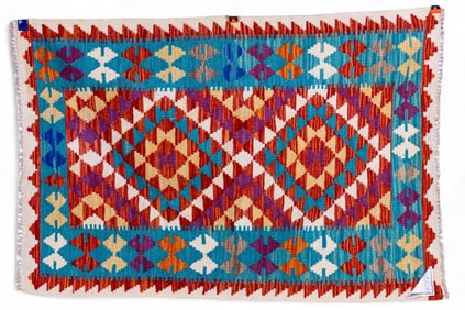 Afghan Kilim Rug (KAI#H17)