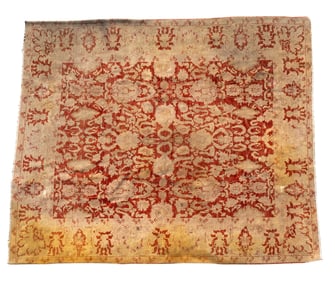 Antique Persian Rug ~7'x8'