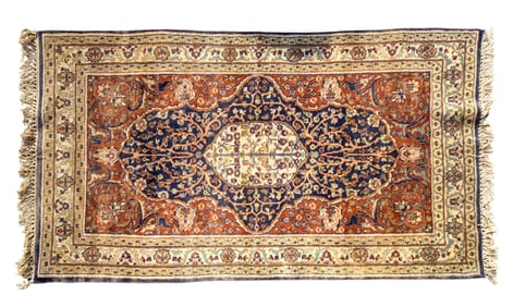 Semi-Antique Indian Rug ~3'x5'