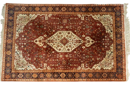 Kazak Throw Rug ~6'x9'