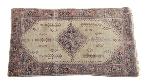 Antique Turkish Rug ~4'x7.5'