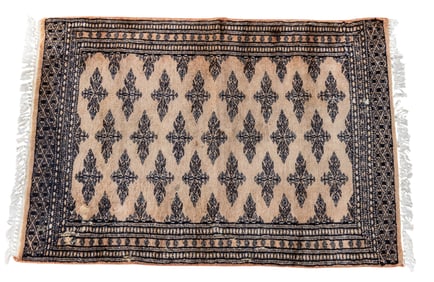 Persian Silk Rug / Mat ~2'x3'