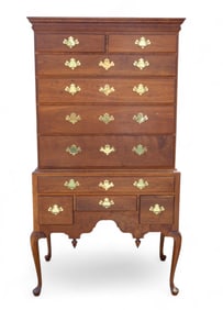 Queen Anne Style High Boy