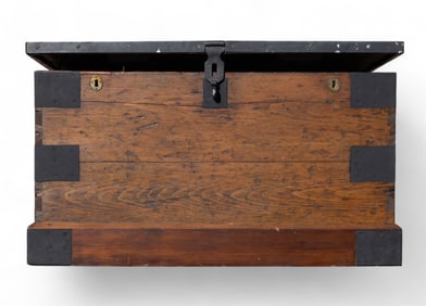 Carpenter Chest, Heart Handles, w/ Many Tools