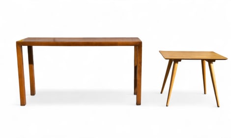 Paul McCobb MCM End Table & Lane Sofa Table