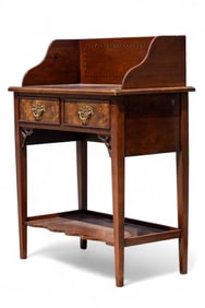Brandt Burl Veneer Basin Table