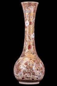 19th/Early 20th C. Large Japanese Satsuma Vase