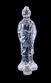 Glass Bodisatva Guanyin Lamp Part