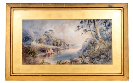 William Henry Raworth (1820-1905) Nature Landscape