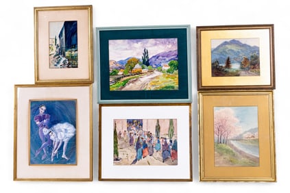 Signed Original Watercolor Grouping (3 Pc.)
