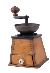 Antique Hand Crank Coffee Grinder, A.E Boskowitz