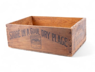 Early Borden's Condensed Milk Advertising Box