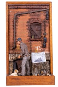 Michael Garman (b. 1938) Mixed Media Sculpture